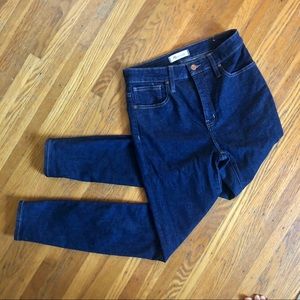 Madewell Curvy High Rise Skinny Lucille Wash